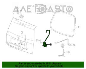 Blocare portbagaj Jeep Patriot 11-17