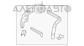 Ocular stâng pentru Jeep Patriot 11-17