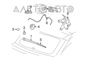 Frânghie spate pentru Jeep Patriot 11-17