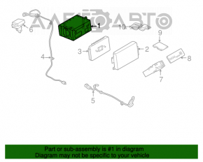 Radio cu casetofon Ford C-max MK2 13-18