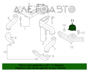 Ventilatorul de răcire a bateriei stânga Ford Fusion mk5 13-20 plug-in