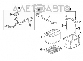 Baterie plus pentru Honda Accord 18-22