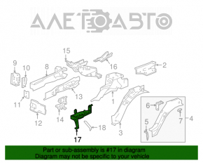 Поддон АКБ Honda Accord 18-22