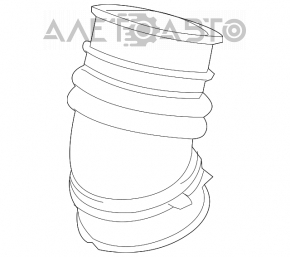 Conducta de aer pentru colectorul Toyota Prius 30 10-15