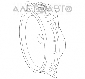 Динамик дверной передний левый Toyota Prius 30 10-15