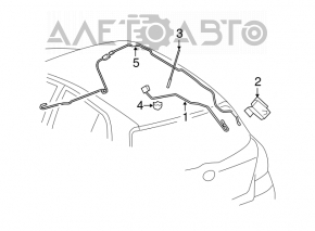 Antena radio Toyota Prius 30 10-15