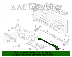 Распорка передних стоек Ford C-max MK2 13-18