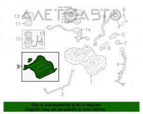 Protecția rezervorului de benzină pentru Nissan Rogue 14-20