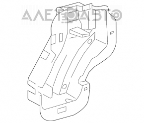 Spumă de polistiren pentru VW Tiguan 09-17