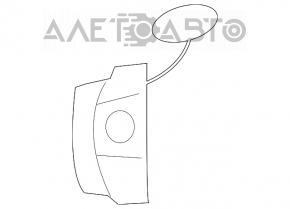 Blocare capac rezervor combustibil VW Tiguan 09-17 nou OEM original