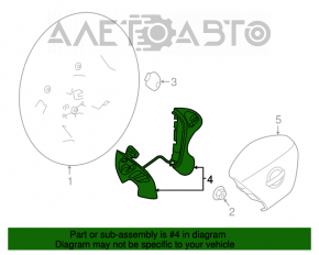 Butoanele de control de pe volanul Nissan Murano z52 15-20