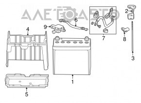 Instalarea motorului de pornire pentru Honda Accord 13-17 2.4