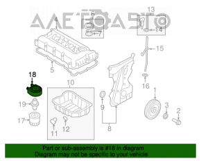 Radiator de ulei pentru motorul Kia Optima 11-15 2.4, hibrid