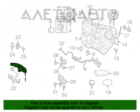 Mânerul ușii exterioare din față stânga Dodge Journey 11- keyless crom