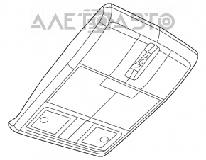Плафон освещения передний Dodge Journey 11- без люка, тип 3