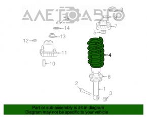 Arc spate dreapta Dodge Journey 11-20