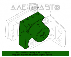 ABS АБС Dodge Journey 11-