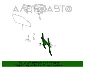 Ridicator electric de geamuri fata stanga pentru Jeep Patriot 11-17