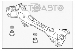 Bara spate pentru Hyundai Sonata 11-15 hibrid.