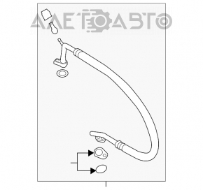 Compresorul de aer condiționat al încălzitorului Ford Fusion mk5 13-16 2.0T 2.5 tip 1.