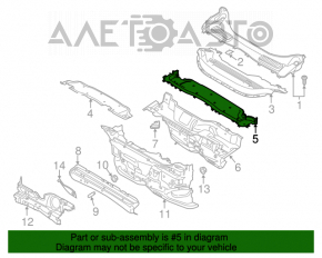 Поддон дворников Ford Escape MK3 13-