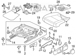 Occupant Sensor VW Jetta 11-18 USA 1.4T