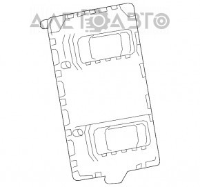 Modulul ECU al motorului Chrysler 200 15-17 3.6