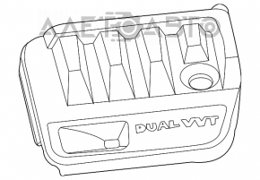 Capacul motorului Jeep Compass 11-16 2.4