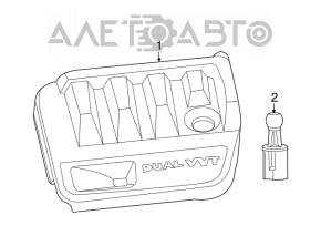 Capacul motorului Jeep Patriot 11-17