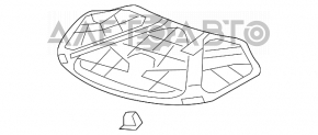 Izolația capotei VW CC 13-17, nouă, originală OEM