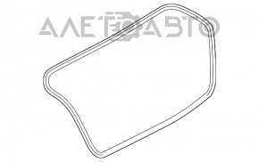 Garnitura capac portbagaj VW CC 13-17, nou OEM original