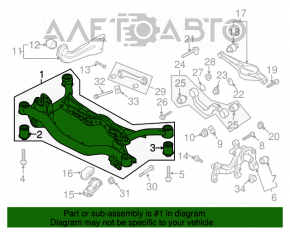 Bara spate VW CC 08-17