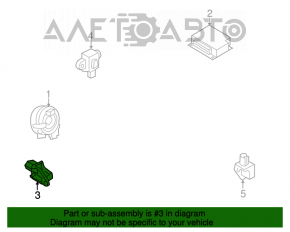 Датчик подушки безопасности передний правый VW CC 08-17