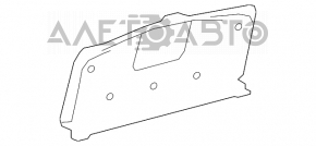 Обшивка ВВБ центральная Toyota Avalon 13-18 hybrid