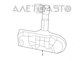 Senzor de presiune a roților Jeep Compass 11-16