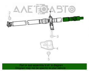 Карданный вал кардан Jeep Patriot 11-17