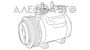 Compresorul de aer condiționat Dodge Challenger 09-14 3.6