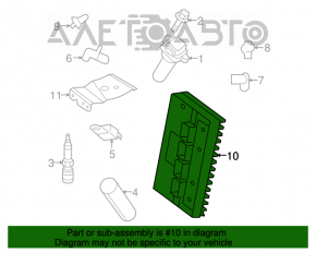 Блок ECU компьютер двигателя Dodge Challenger 11-14 3.6