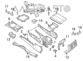 Maner cutie de viteze Dodge Challenger 09-14 pre-restilizare