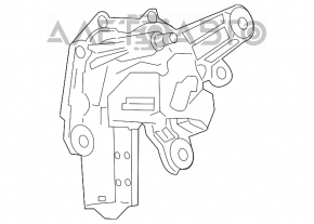 Matura trapezoidală cu motor spate Nissan Pathfinder 13-20