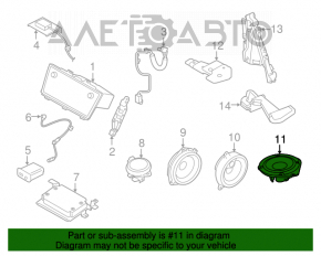 Subwoofer Subaru Legacy 15-19