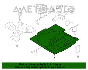 Setul de instrumente complet pentru Subaru Outback 15-19