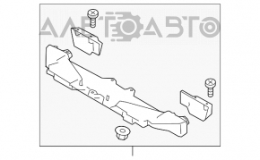 Camera frontală Subaru Outback 15-19 pe parbriz.