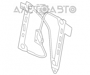 Geam electric cu motor fata dreapta VW CC 08-17