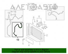 Bobina de aer condiționat condensator-compresor VW CC 08-17