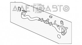 Tubul de răcire superior VW CC 08-17