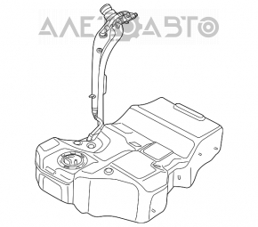 Rezervor de combustibil VW CC 08-17