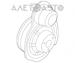 Difuzor ușă față stânga VW CC 08-17 nou OEM original