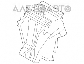 Radiatorul complet pentru VW Tiguan 09-17 cu aer condiționat.