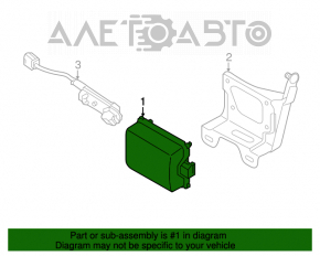 Radarul de croazieră FCM Module pentru Mitsubishi Outlander 16-21 restilizat